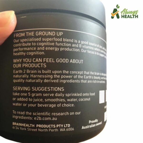E2B Nourish Mind - Organic supplement - Made in Australia